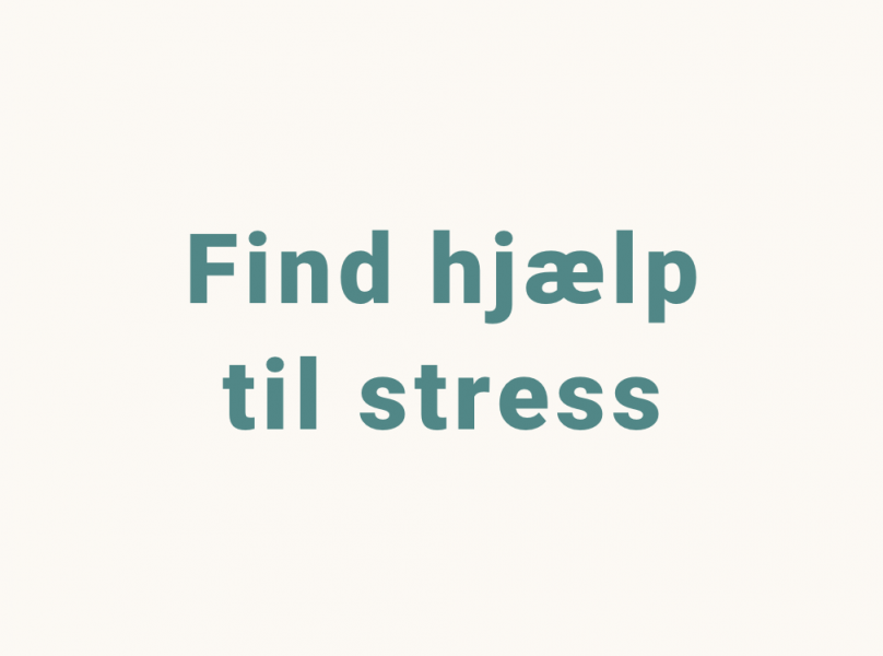 Find hjælp til stress på Østerbro